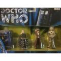 Corgi - Dr.Who - Tardis, Davros, Dr.Who & Cyberman- 40th Anniversary of Doctor Who. - Released 2003
