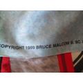 Mclaren - Flag - 1999 Bruce Malcom 76cm x 110cm