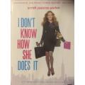 DVD - I Don`t Know How She Does It - Sarah Jessica Parker