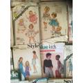 Job Lot of Children  Sewing Patterns x 30 see pics and description