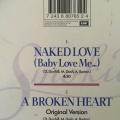 CD - Smokie - Naked Love (baby Love Me...) (Single ) Card Cover