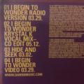 CD - Danni Minogue - I Begin To Wonder