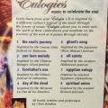 CD - Eulogies - Music to Celebrate the Soul - Enhancing Mind Body Spirit