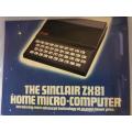 Vintage Retro Sinclair Spectrum ZX-81 Boxed with manual.