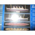 3D - Titanic Puzzle - Milton Bradley 398 pieces