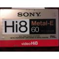 Sony Hi8 Metal-E 60 Pal Video Hi8 PAL Cassette Sealed