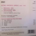 CD - Georg Friedrich Handel Watermusic Fireworks Music