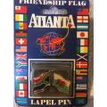 Rugby World Cup  Friendship Lapel Pin Wales South Africa (NOS)