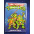 Teenage Mutant Hero Turtles Playing Cards 1990 Mirage studios - Very Collectable TMNT