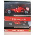 Hotwheels Racing - Pair of Ferrari`s F60 Felipe Massa & Kimi Raikkonen - 1:43 Scale