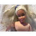 Barbie Mattell Rag Doll - Creepy eyes
