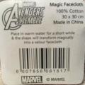 Magic Face cloth - Marvel Avengers Assemble Iron Man The Armored Avenger (New Sealed)