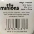 Magic Facecloth - Minions Takes Initiative Kevin (New Sealed)