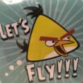 Magic Facecloth - Angry Birds Let`s Fly (New Sealed)