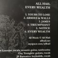 CD - All Hail - Every Wealth
