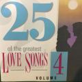 CD - 25 Of The Greatest Love Songs Volume 4