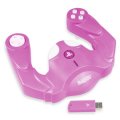 PS3 - KidzPLAY Wireless Motion Wheel Pink - Official Product