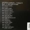 CD - Sixteen Candles - Rock And Roll Hall Of Fame Voulme IV