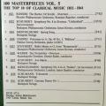 CD - 100 Masterpieces Vol 5 The Top 10 of Classical Music 1811-1841