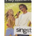 PS2 - Official Sony Singstar Microphones with USB adaptor + Singstar Popworld & HSM Sing it