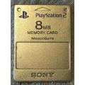 PS2 - Official Sony 8 MB Memory Card Silver