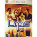 Xbox 360 - Wireless Microphone + Lips game