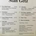 CD - Stan Getz - Stan Getz