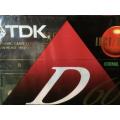 Cassette - TDK D-60 Dynamic Cassettes Low Noise High Output (New Sealed)