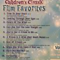 CD - Children`s Classic Film Favorites