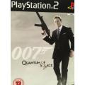 PS2 - 007 : Quantum of Solace