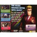 PS3 - Official Sony Buzz Wired Controllers + The Ultimate Music Quiz
