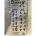 ICC Cricket World Cup 2003 South Africa 2003 Sticker Kit Official product (NOS)