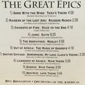 CD - The Great Epics