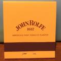 Matchbook - John Rolfe 1612 Tasteful Sunripe Tobaccos  (NOS) (Unused) Job lot of 14