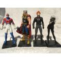 Marvel Led Figurines Job Lot of 4 - Please see pictures and description