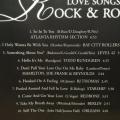 CD - Love Songs Of Rock & Roll