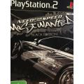 PS2 - Need for Speed Most Wanted Black Edition (2 Discs)