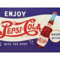 Post Card - Enjoy Pepsi-Cola Bigger Better Hits The Spot - Made In U.S.A. (N.O.S)