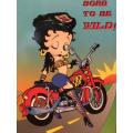 Post Card - Betty Boop Born To Be Wld Boop - Made In U.S.A. (N.O.S)