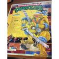 Vintage Teenage Mutant Ninja Turtles Leonardo 100 Piece Jigsaw 1990 Mirage Sturios Prima Toys