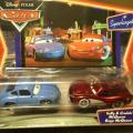 Cars - Sally & Cruisin Lightning McQueen - Super Charged Disney Pixar Cars (Die Cast)