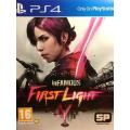 PS4 - inFamous First Light