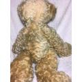 Vintage Mohair Jointed Teddy Circa 1960's / 70's +-55cm