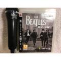 PS3 - The Beatles Rock Band + Wired Guitar Hero Microphone