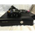 Xbox 360S Console Black 4 Gig Hard Drive Controller, PSU + HDMI Cable