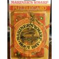 Vintage Puzzle Card Post Card - Mariners Wharf Hout Bay