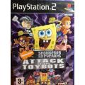 PS2 - Spongebob and Friends Attack of The Toybots