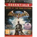 PS3 - Batman Arkham Asylum Game of the Year Edition - Essentials