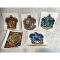 Harry Potter House Stickers Set of 5