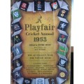 Vintage Playfair Cricket Annual 1953